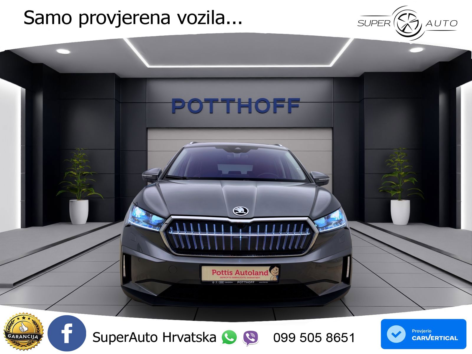 Škoda Enyaq iV 80 82 kWh (204 KS) LED+GR SJED+ACC