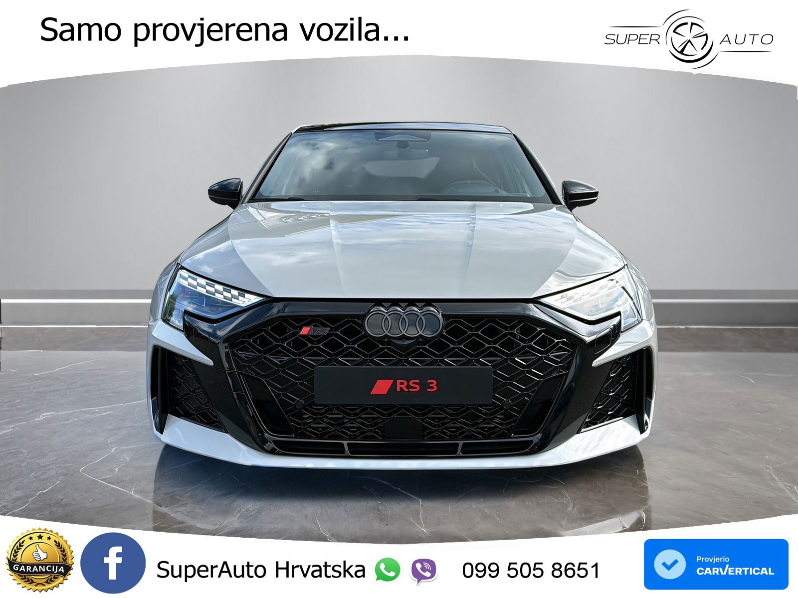Audi RS3 Sedan 2.5 TFSI (400 KS) quattro S tronic LED+GR SJED+ACC