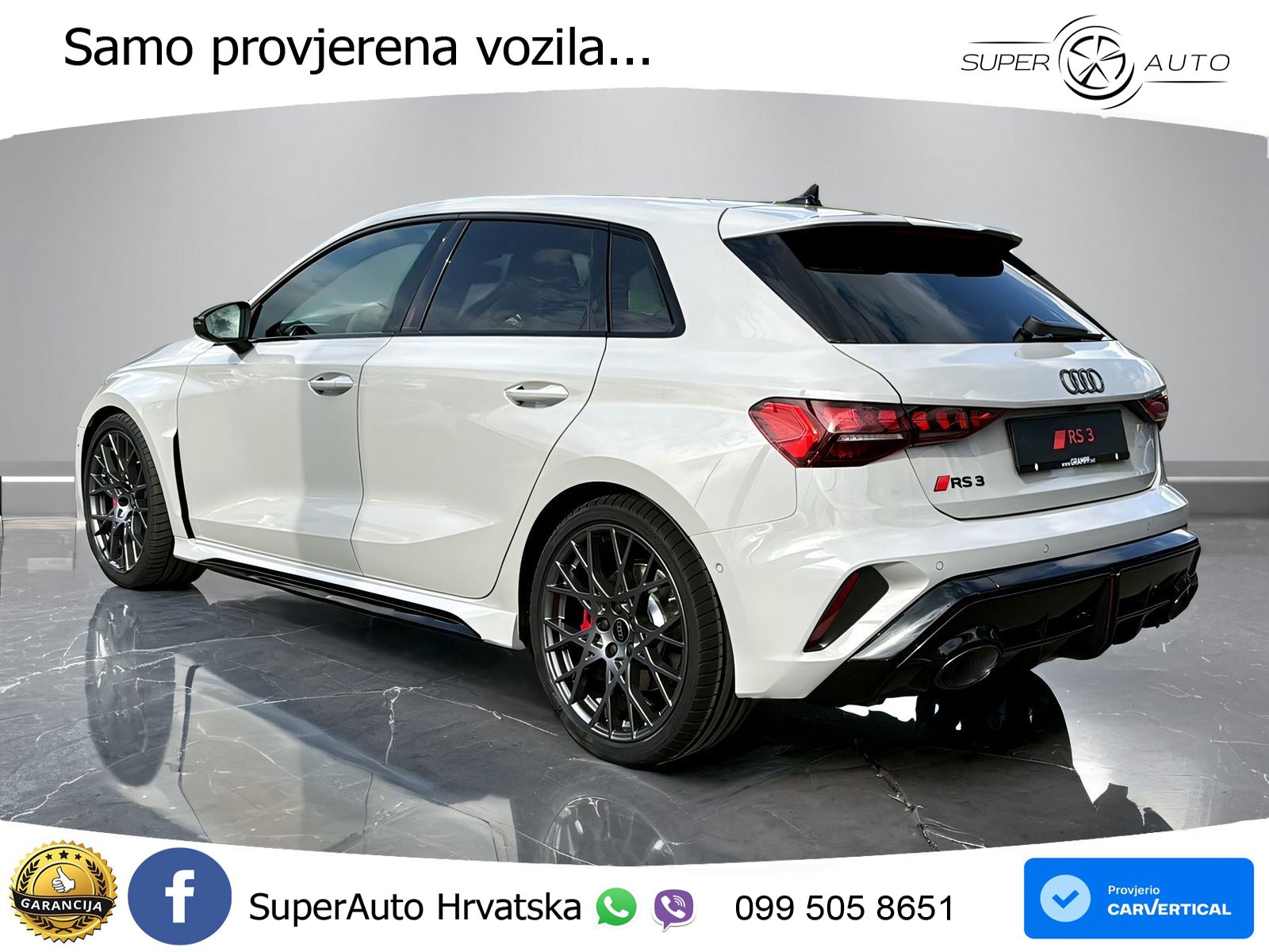 Audi RS3 Sedan 2.5 TFSI (400 KS) quattro S tronic LED+GR SJED+ACC