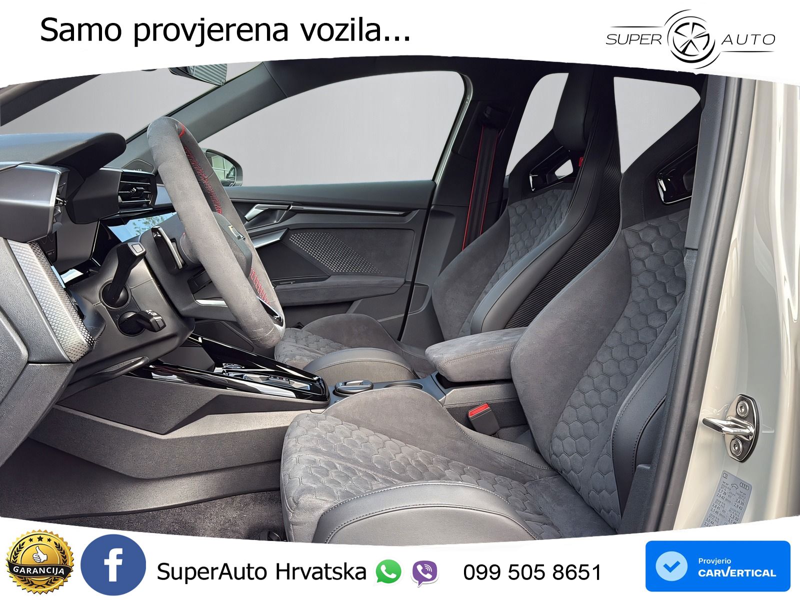Audi RS3 Sedan 2.5 TFSI (400 KS) quattro S tronic LED+GR SJED+ACC