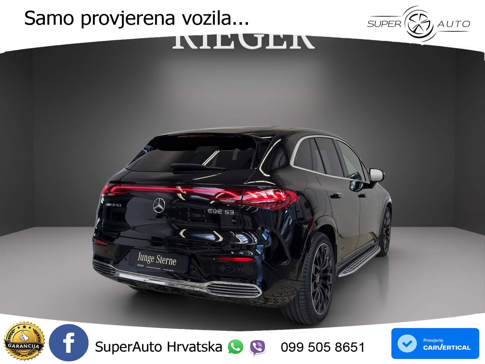 Mercedes EQE SUV AMG 53 100 kWh (626 KS) 4MATIC+ ACC+HEAD+GR SJED+360+PANO