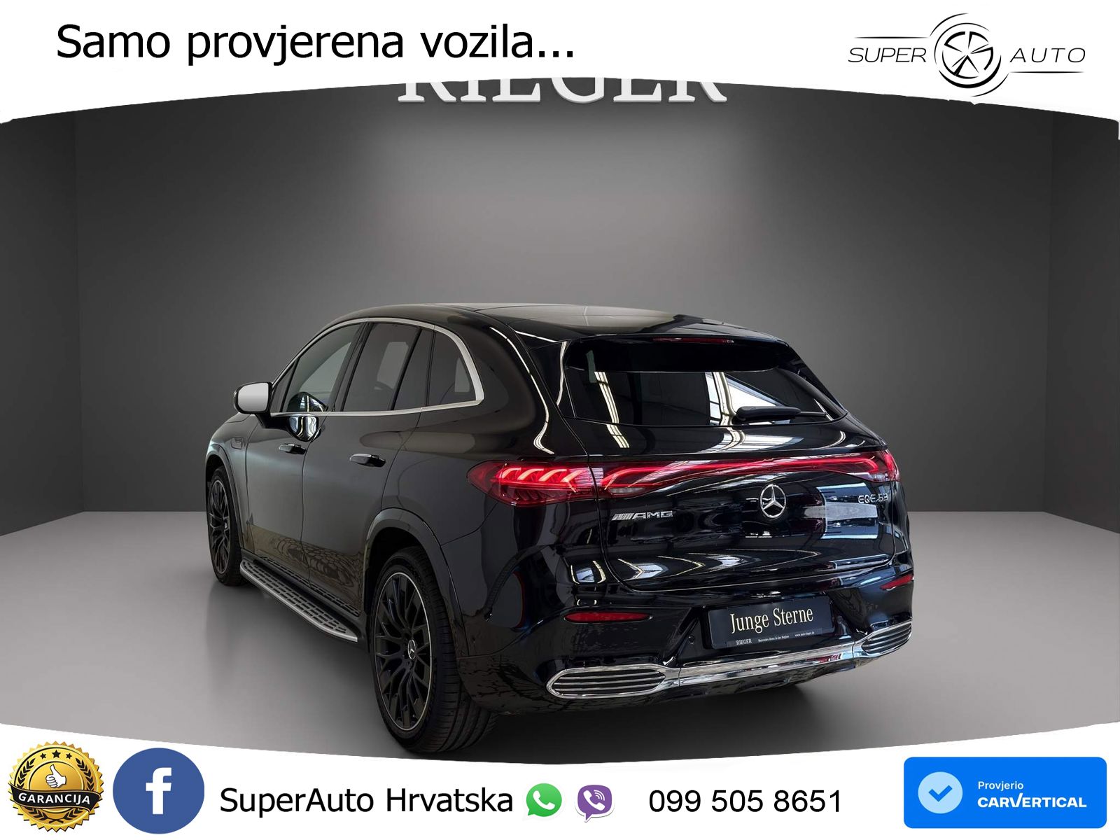 Mercedes EQE SUV AMG 53 100 kWh (626 KS) 4MATIC+ ACC+HEAD+GR SJED+360+PANO