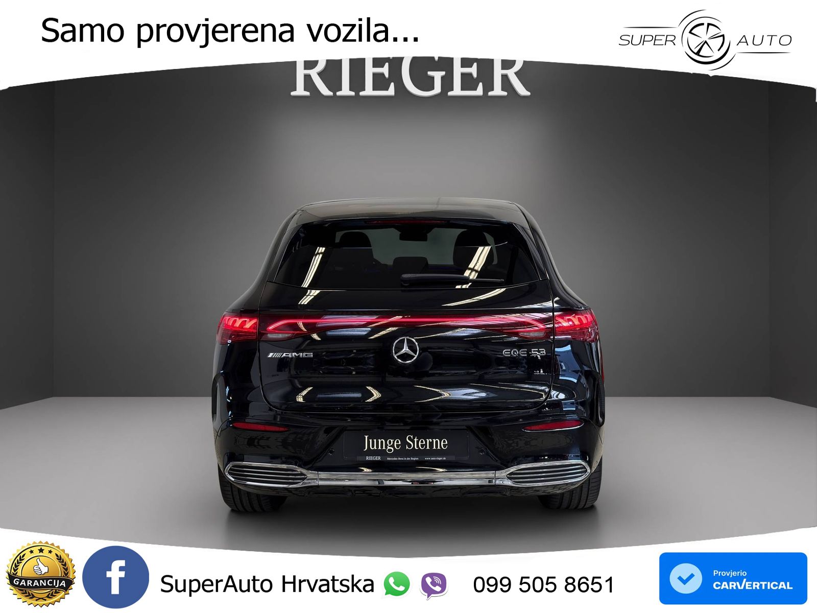 Mercedes EQE SUV AMG 53 100 kWh (626 KS) 4MATIC+ ACC+HEAD+GR SJED+360+PANO
