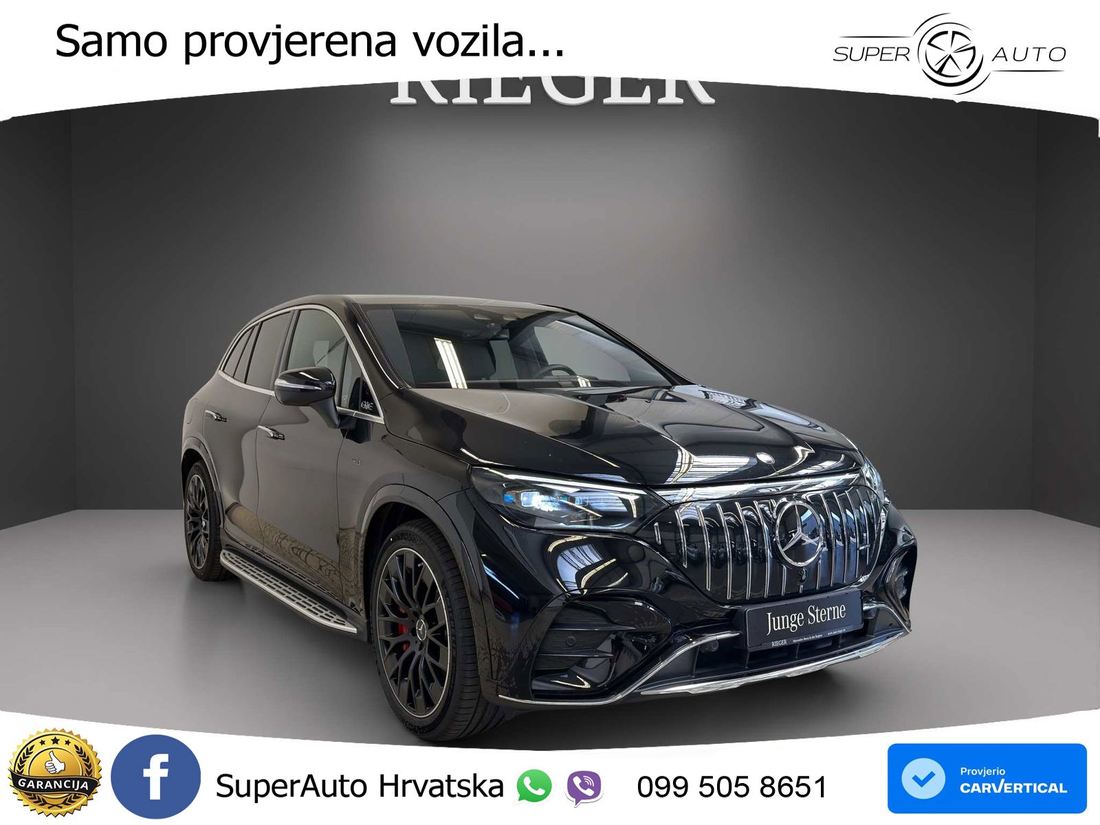 Mercedes EQE SUV AMG 53 100 kWh (626 KS) 4MATIC+ ACC+HEAD+GR SJED+360+PANO