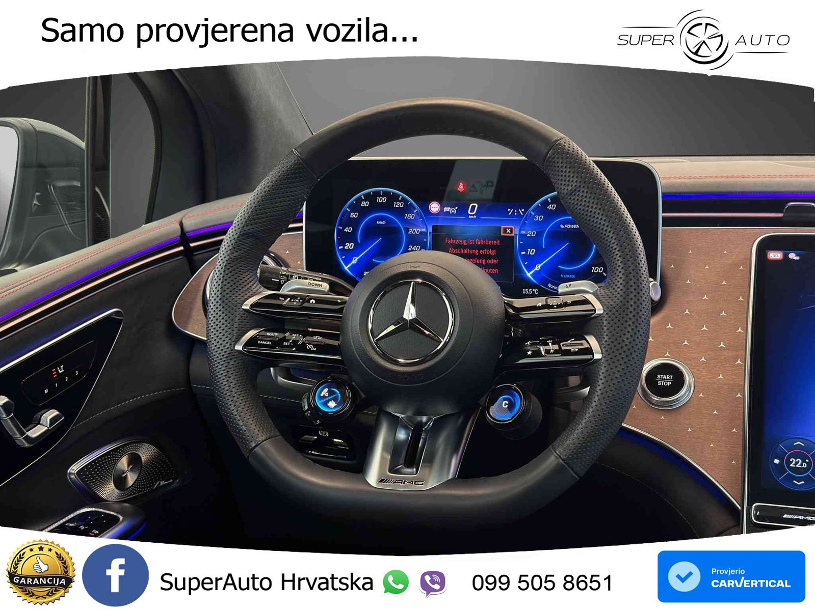Mercedes EQE SUV AMG 53 100 kWh (626 KS) 4MATIC+ ACC+HEAD+GR SJED+360+PANO