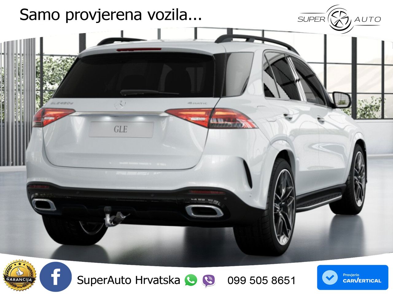 Mercedes GLE 450d (367 KS) EQ Boost 4MATIC 9G-TRONIC AMG LED+GR SJED+ACC