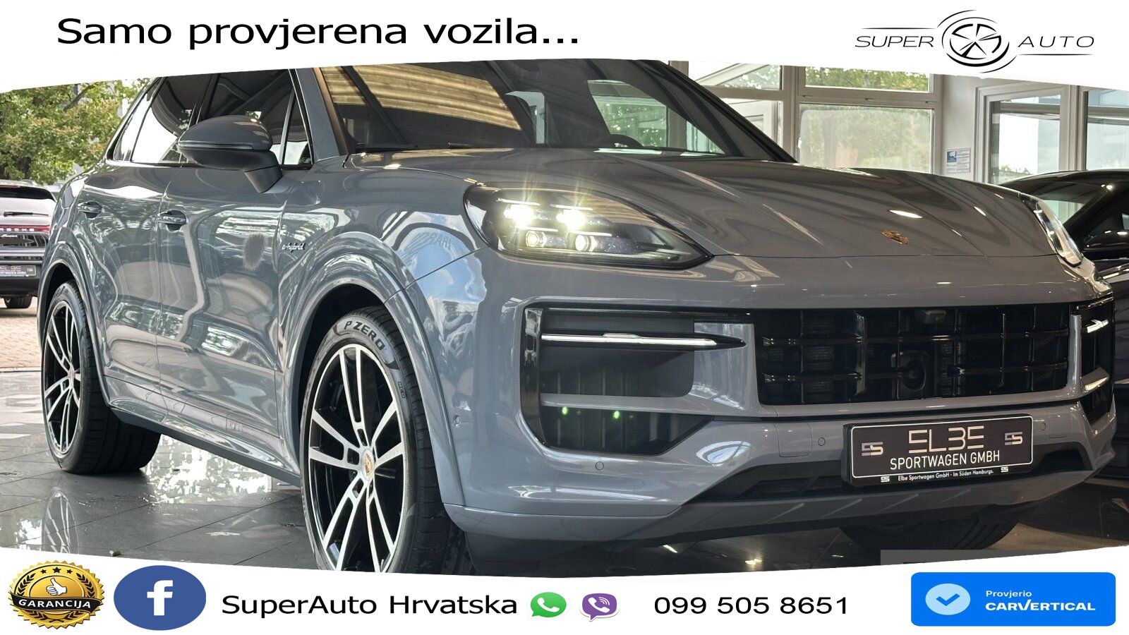 Porsche Cayenne 3.0 V6 (470 KS) E-Hybrid Tiptronic S