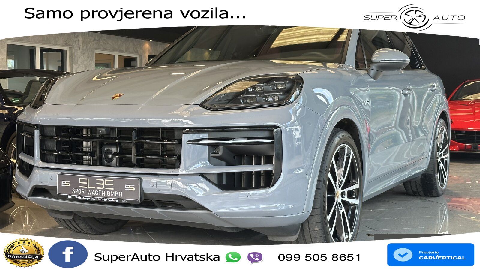 Porsche Cayenne 3.0 V6 (470 KS) E-Hybrid Tiptronic S