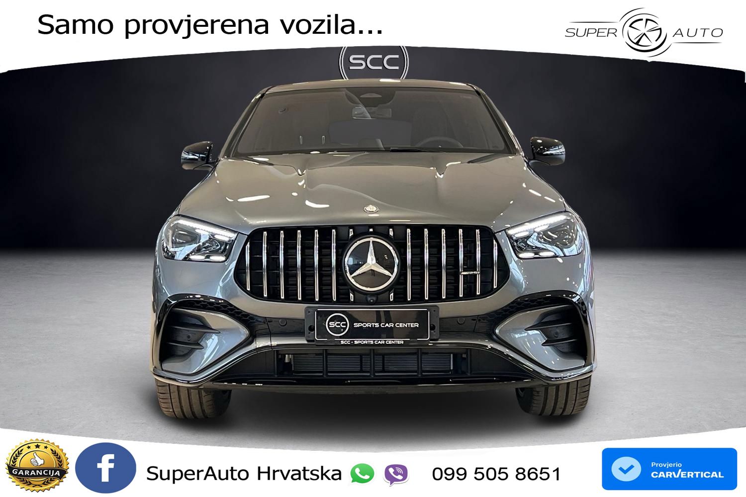 Mercedes AMG GLE Coupe 53 (435 KS) EQ Boost 4MATIC+ AMG SPEEDSHIFT TCT 9G LED+GR SJED+ACC