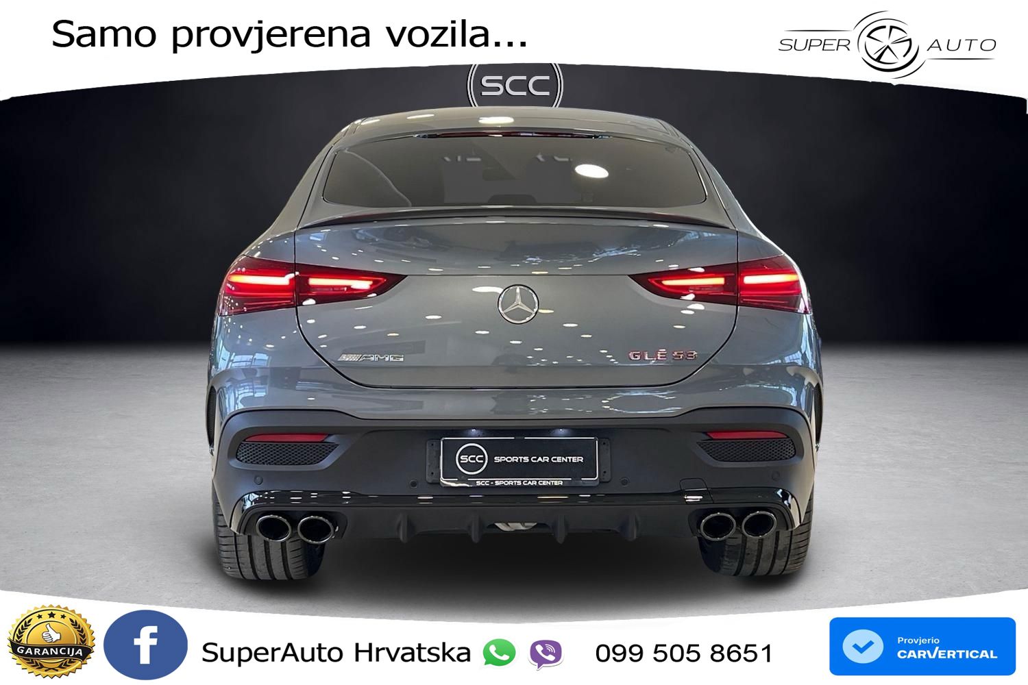 Mercedes AMG GLE Coupe 53 (435 KS) EQ Boost 4MATIC+ AMG SPEEDSHIFT TCT 9G LED+GR SJED+ACC
