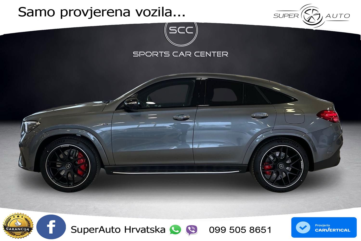 Mercedes AMG GLE Coupe 53 (435 KS) EQ Boost 4MATIC+ AMG SPEEDSHIFT TCT 9G LED+GR SJED+ACC