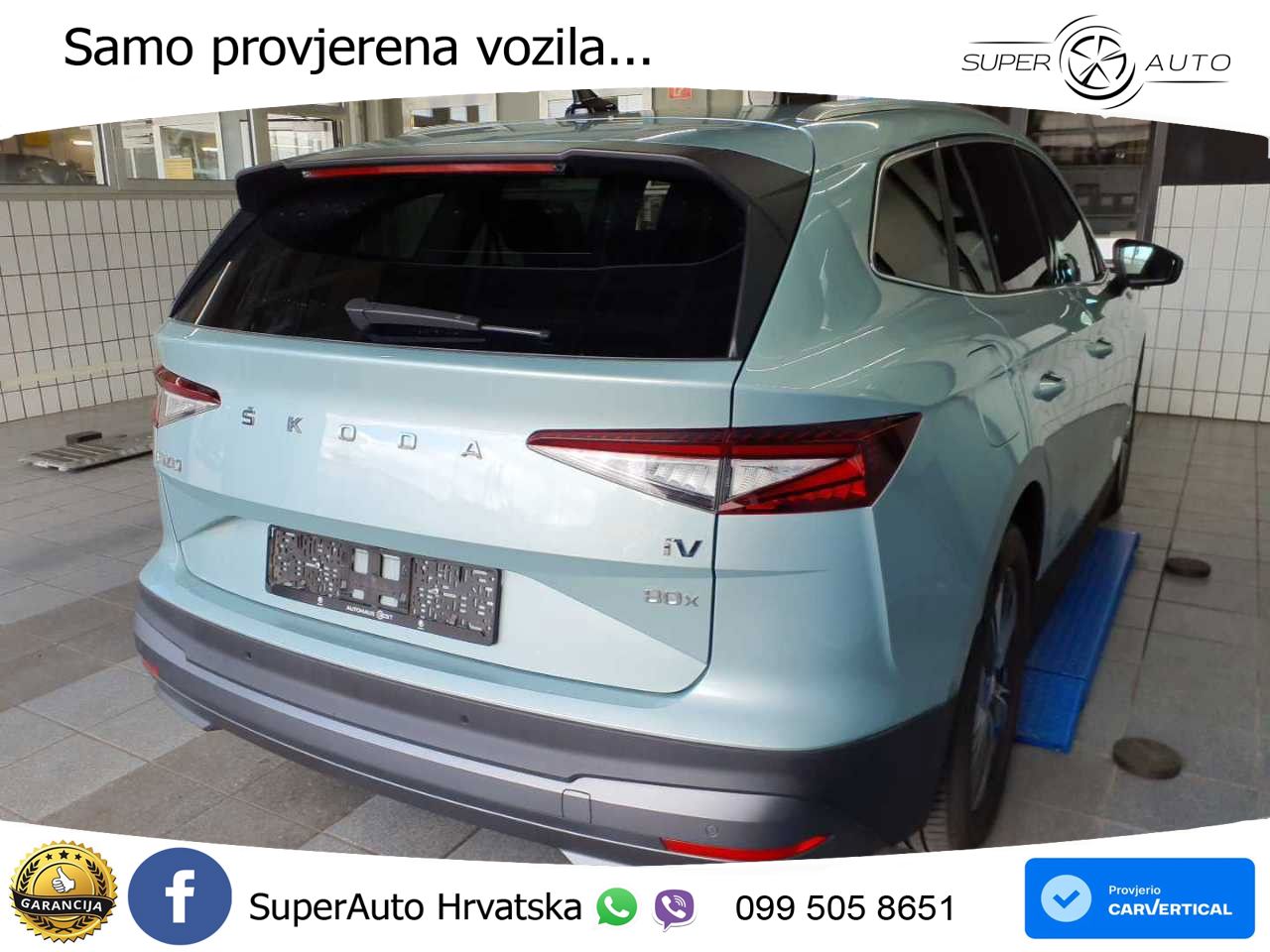 Škoda Enyaq iV 80x 82 kWh (265 KS) AWD Lodge LED+GR SJED+ACC