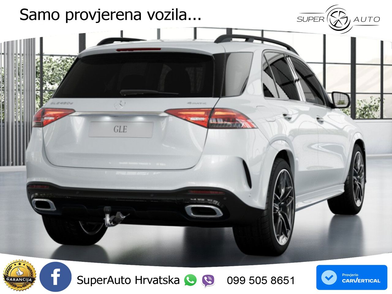 Mercedes GLE 450d (367 KS) EQ Boost 4MATIC 9G-TRONIC AMG LED+GR SJED+ACC