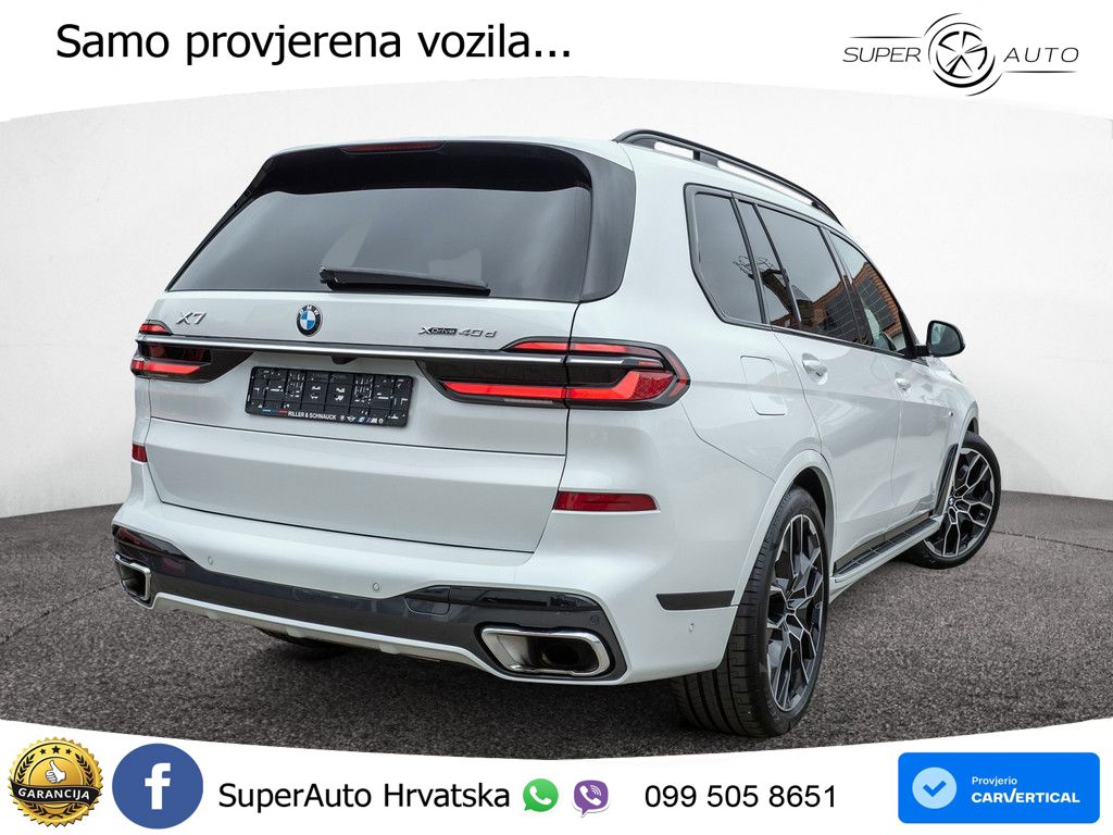 BMW X7 40d (352 KS) xDrive Steptronic M Sport LED+GR SJED+ACC