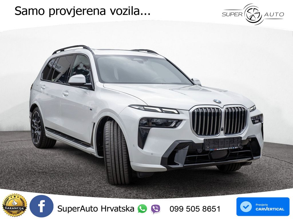 BMW X7 40d (352 KS) xDrive Steptronic M Sport LED+GR SJED+ACC