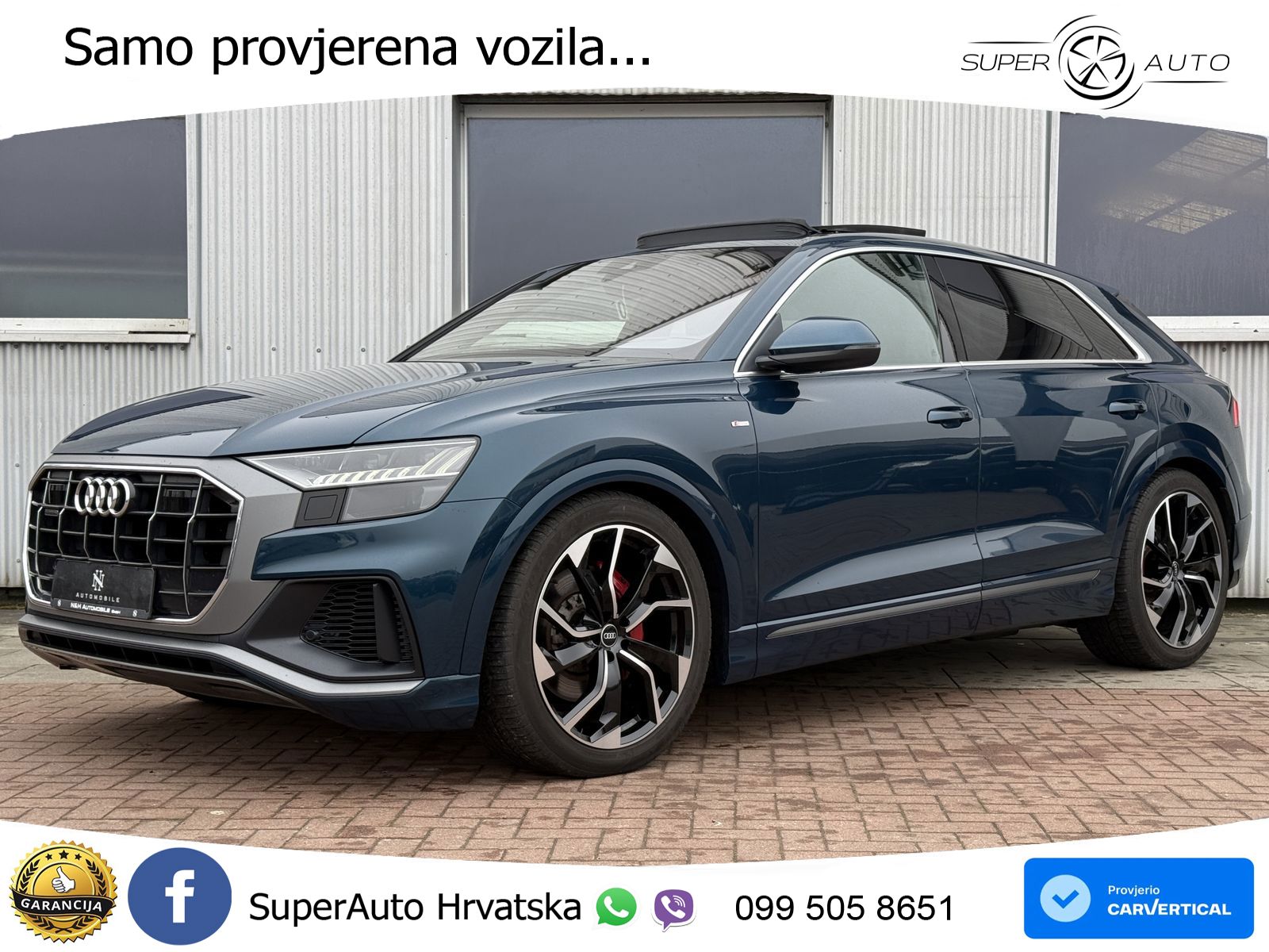 Audi Q8 50 TDI V6 (286 KS) quattro Tiptronic