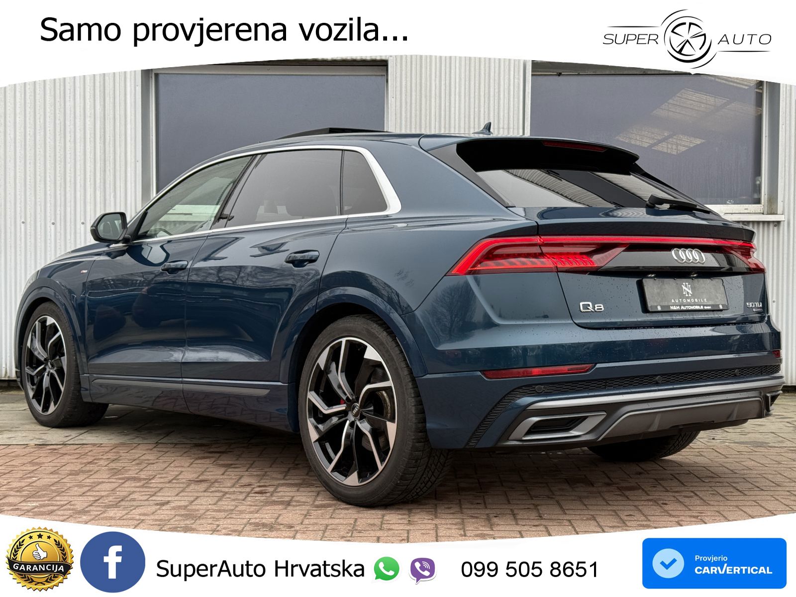 Audi Q8 50 TDI V6 (286 KS) quattro Tiptronic