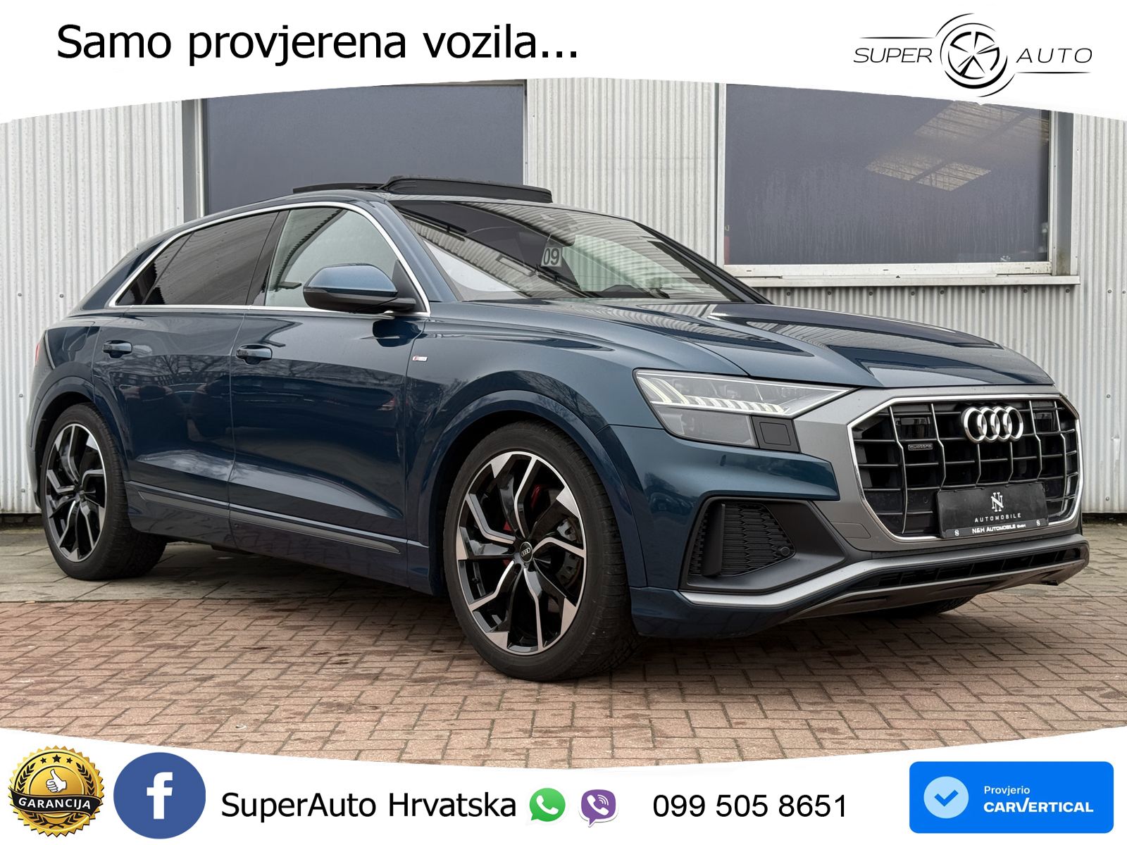Audi Q8 50 TDI V6 (286 KS) quattro Tiptronic