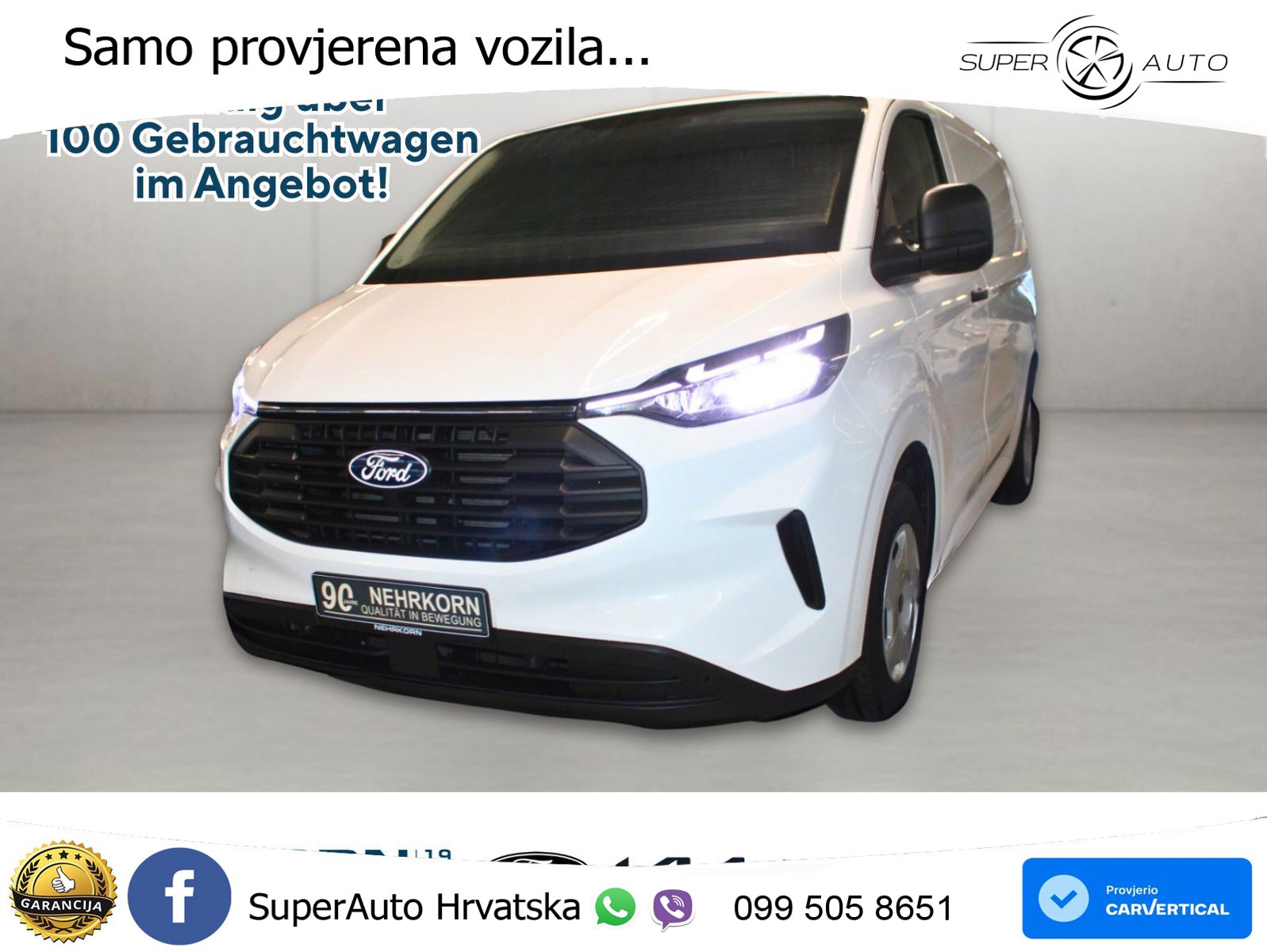 Ford Transit 136 KS LED+GR SJED+ACC
