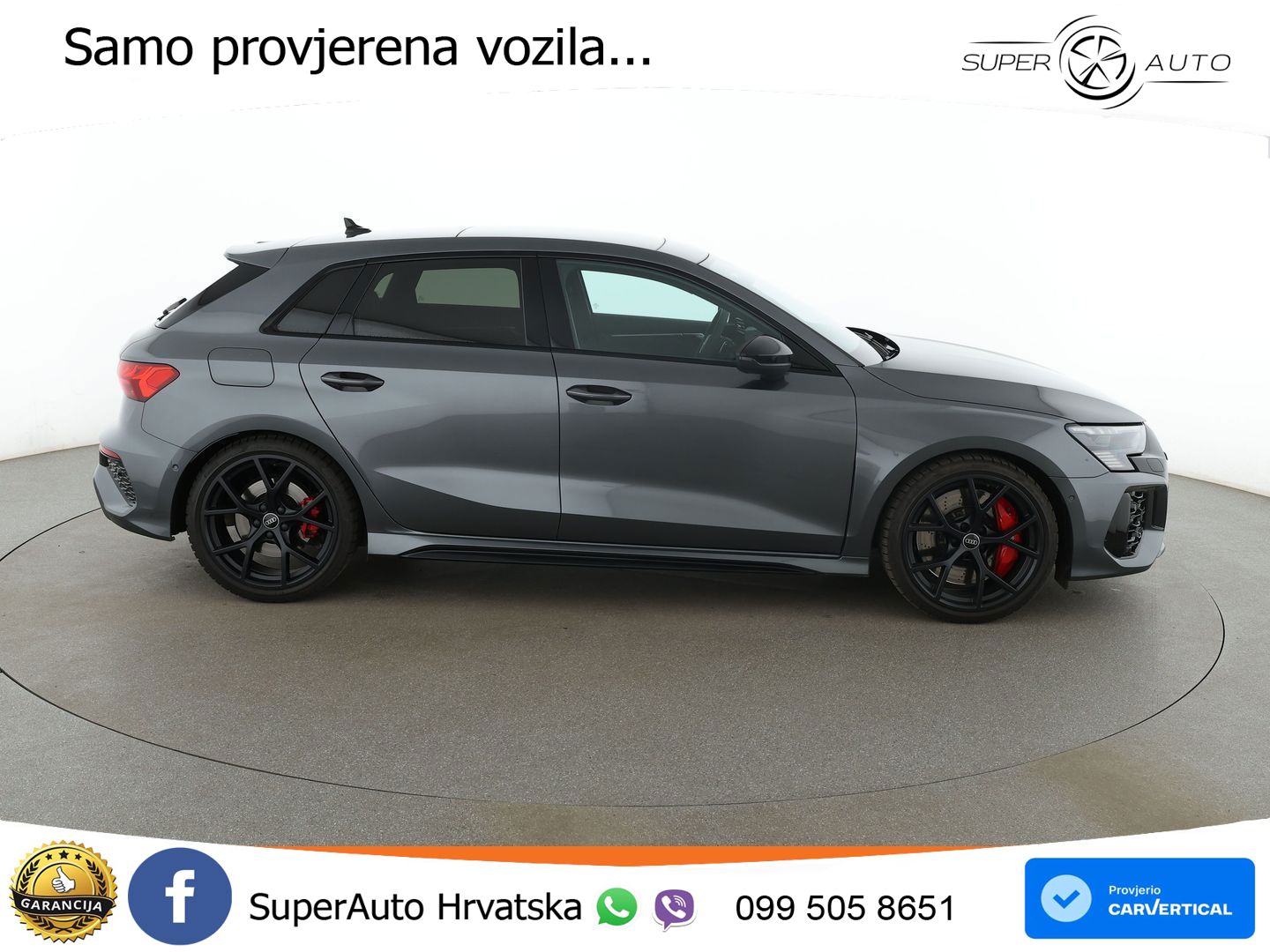 Audi RS3 Sportback 2.5 TFSI (400 KS) quattro S tronic LED+GR SJED+ACC
