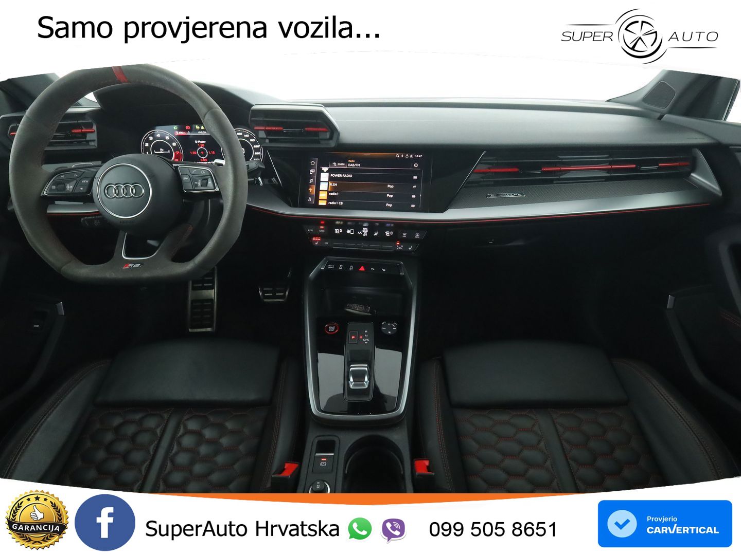 Audi RS3 Sportback 2.5 TFSI (400 KS) quattro S tronic LED+GR SJED+ACC