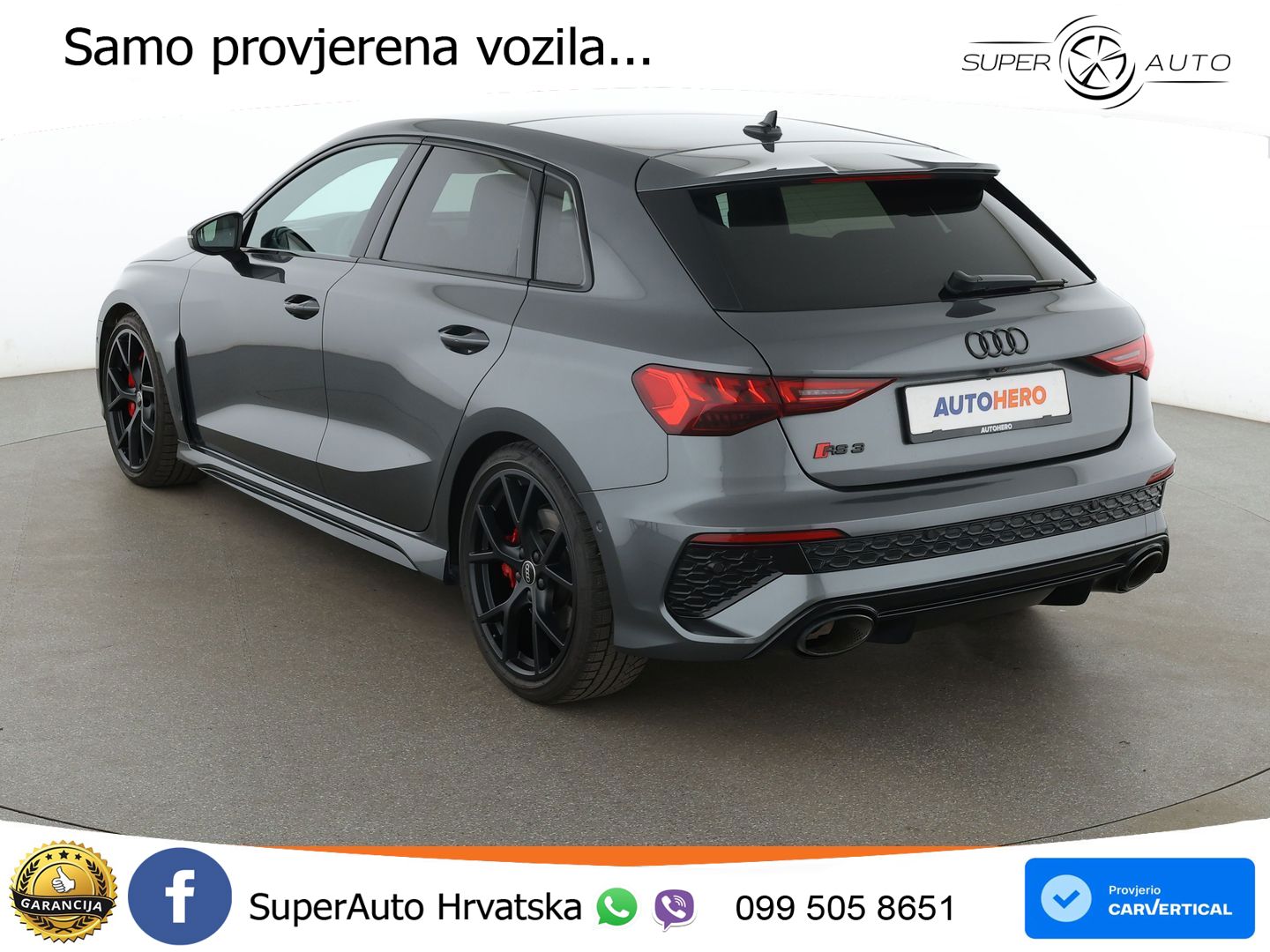 Audi RS3 Sportback 2.5 TFSI (400 KS) quattro S tronic LED+GR SJED+ACC