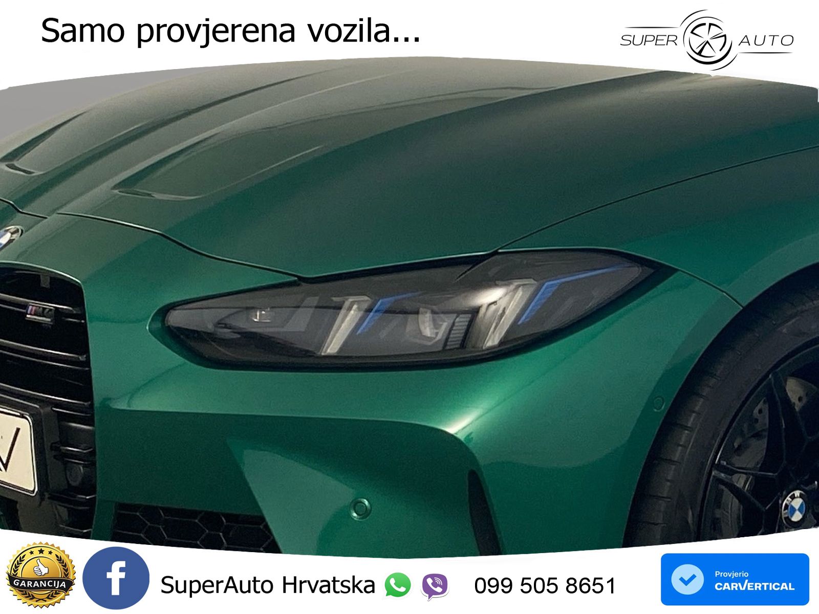 BMW M4 Competition 3.0 (530 KS) xDrive Steptronic LED+GR SJED+ACC