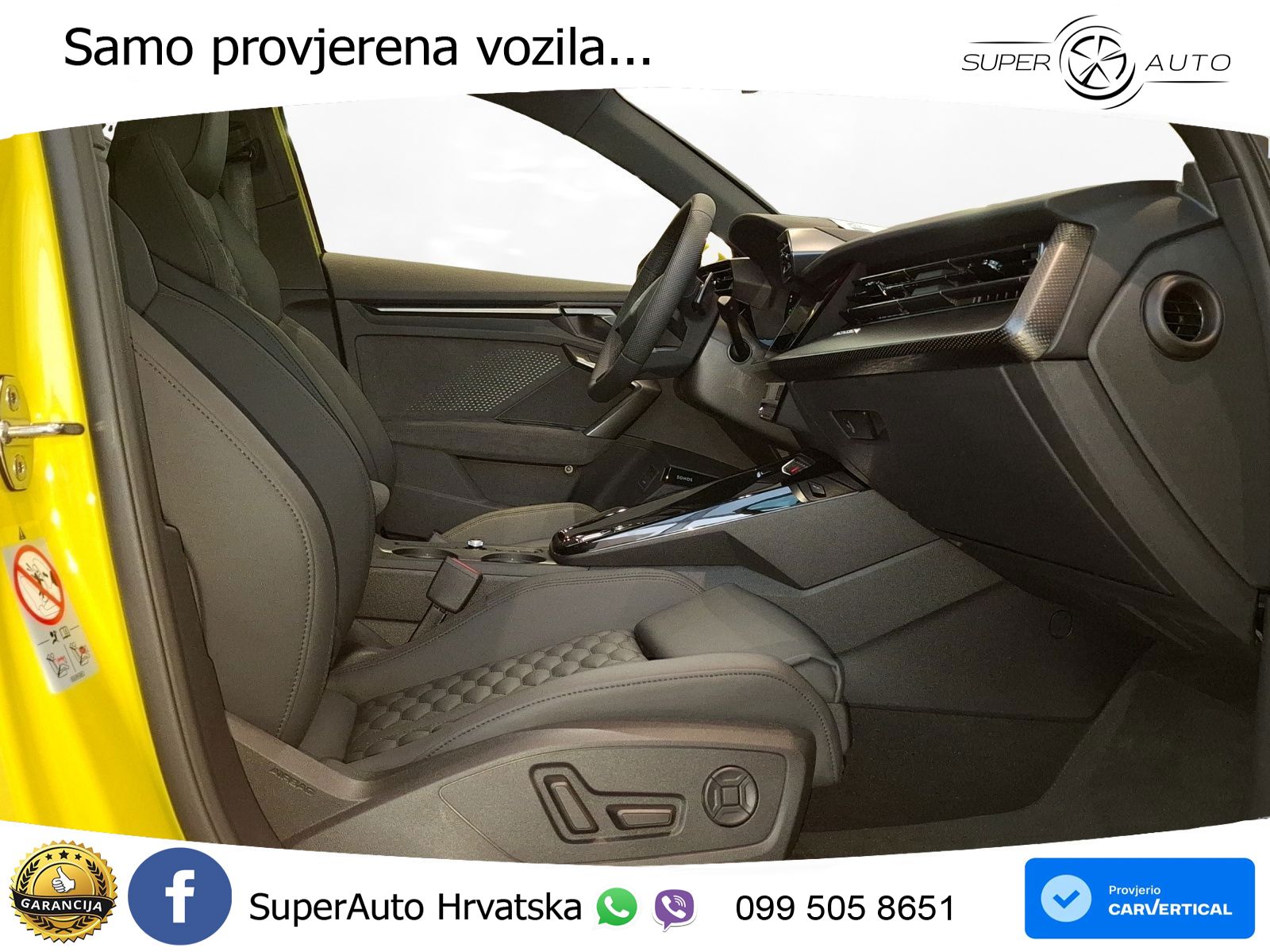 Audi RS3 Sedan 2.5 TFSI (400 KS) quattro S tronic LED+GR SJED+ACC
