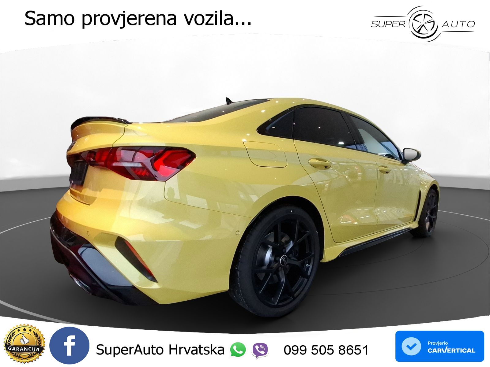 Audi RS3 Sedan 2.5 TFSI (400 KS) quattro S tronic LED+GR SJED+ACC