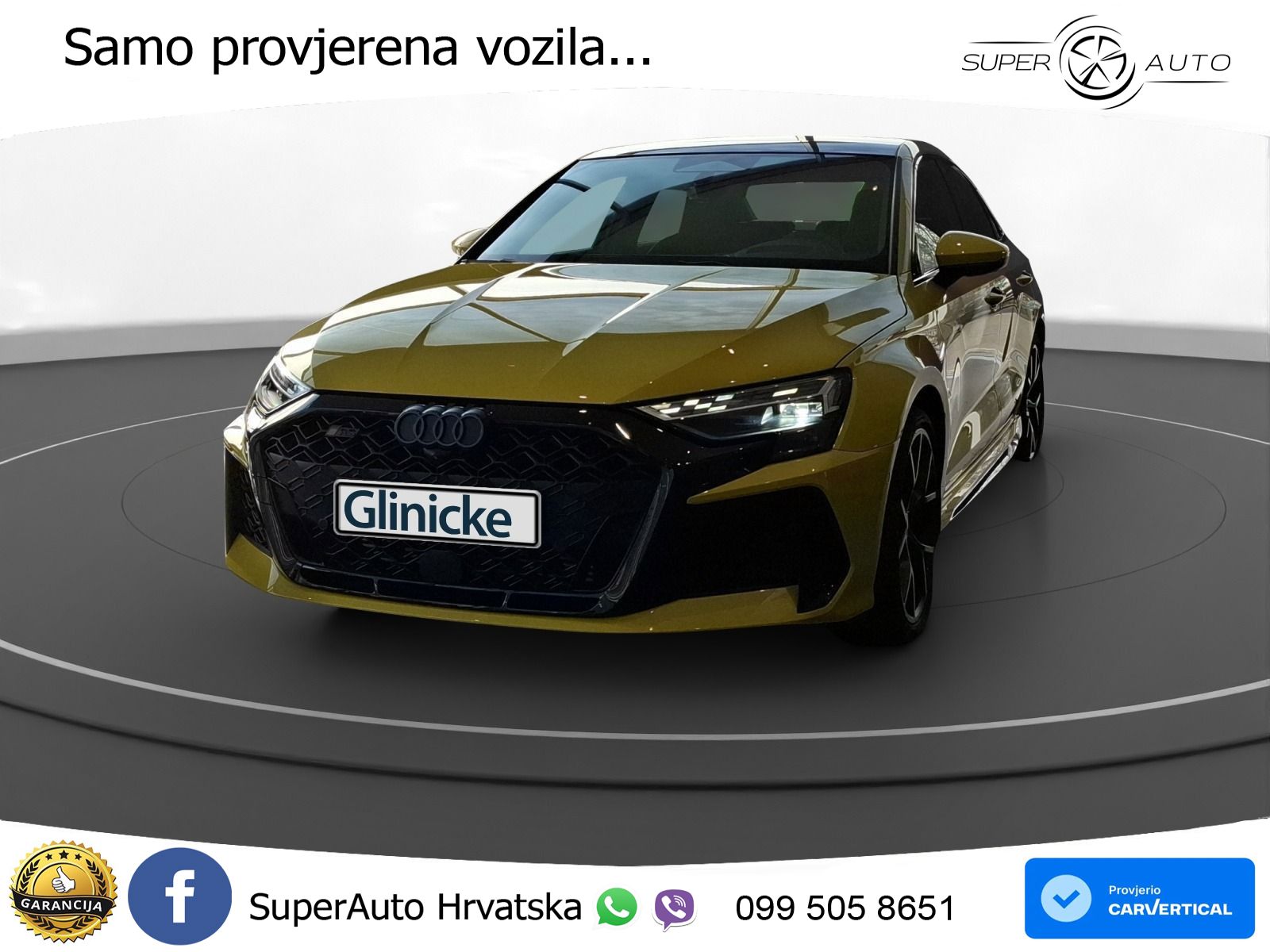 Audi RS3 Sedan 2.5 TFSI (400 KS) quattro S tronic LED+GR SJED+ACC