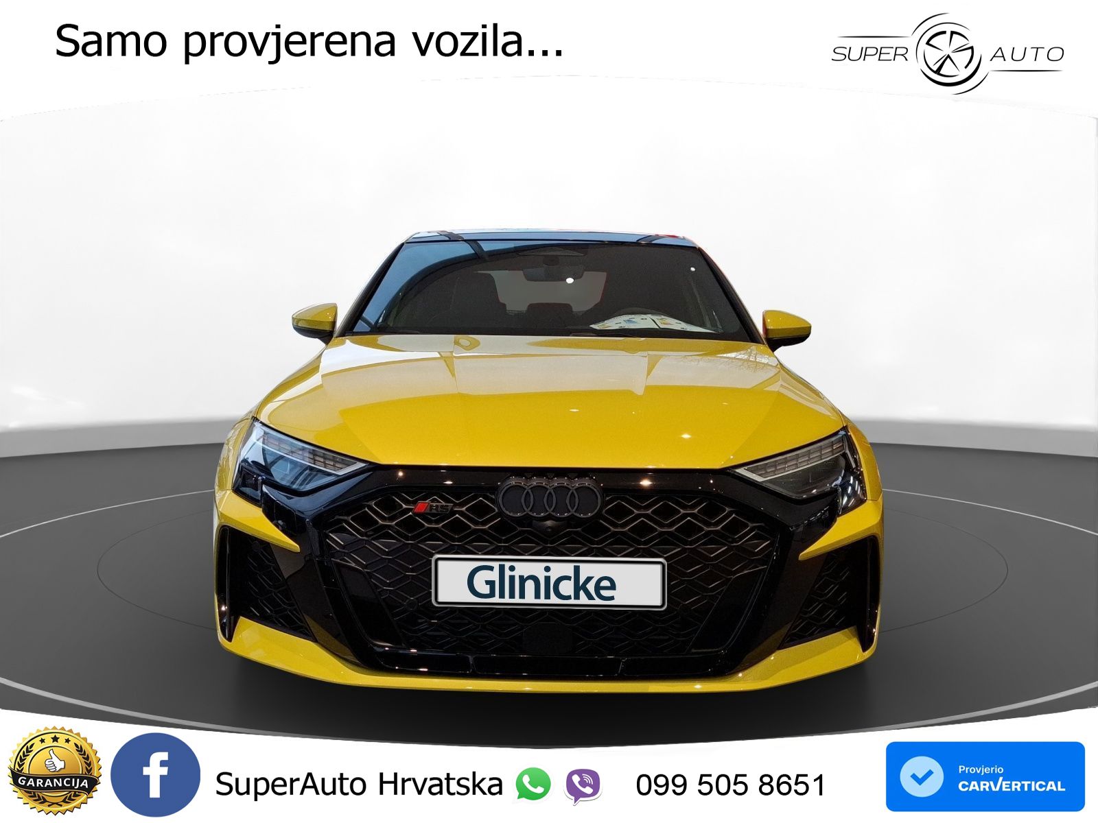 Audi RS3 Sedan 2.5 TFSI (400 KS) quattro S tronic LED+GR SJED+ACC