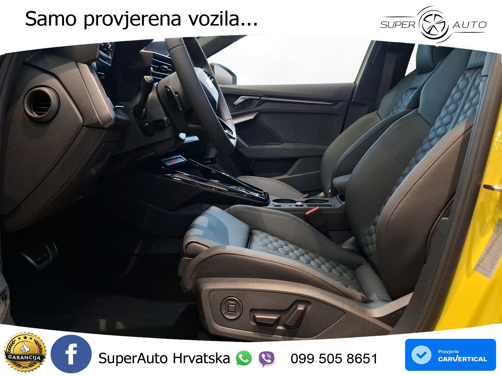 Audi RS3 Sedan 2.5 TFSI (400 KS) quattro S tronic LED+GR SJED+ACC