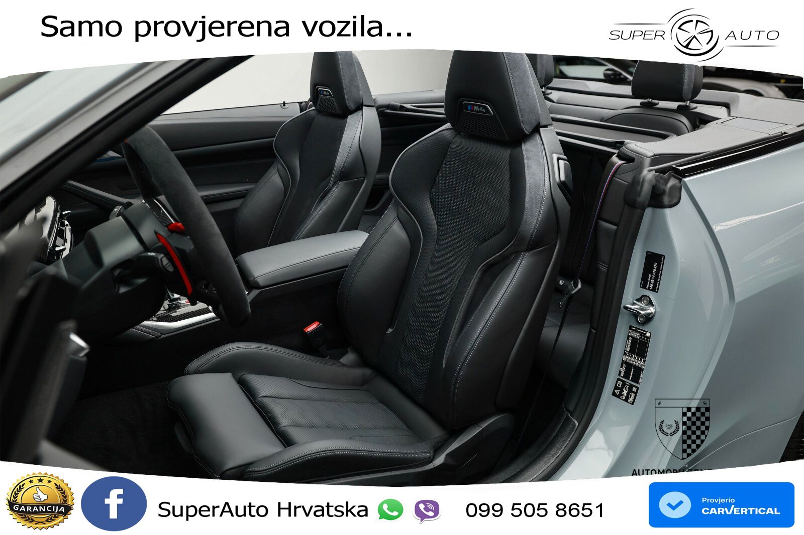 BMW M4 Convertible Competition 3.0 (530 KS) xDrive Steptronic LED+GR SJED+ACC