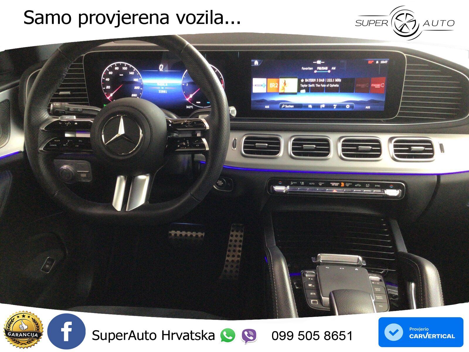 Mercedes GLE 450d (367 KS) EQ Boost 4MATIC 9G-TRONIC AMG LED+GR SJED+ACC