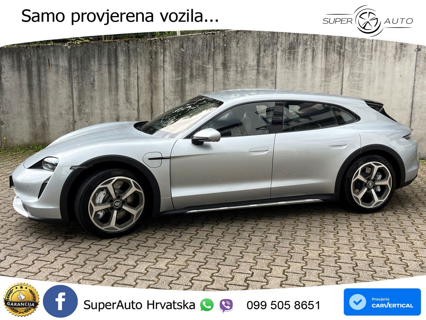 Porsche Taycan Cross Turismo Turbo 93.4 kWh (680 KS)