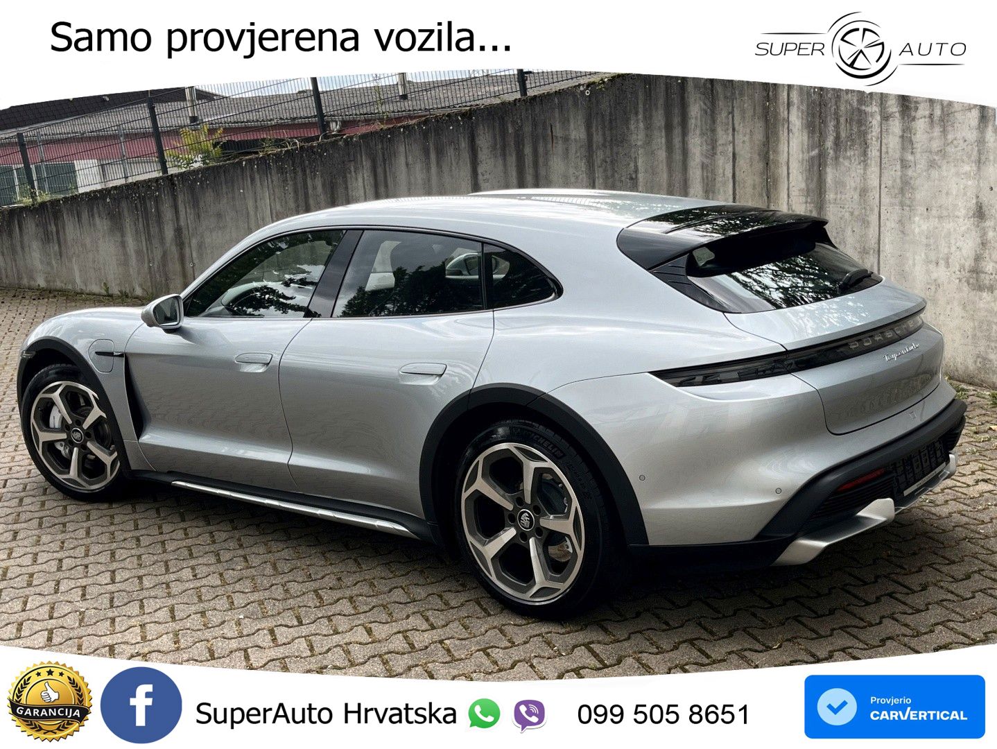 Porsche Taycan Cross Turismo Turbo 93.4 kWh (680 KS)