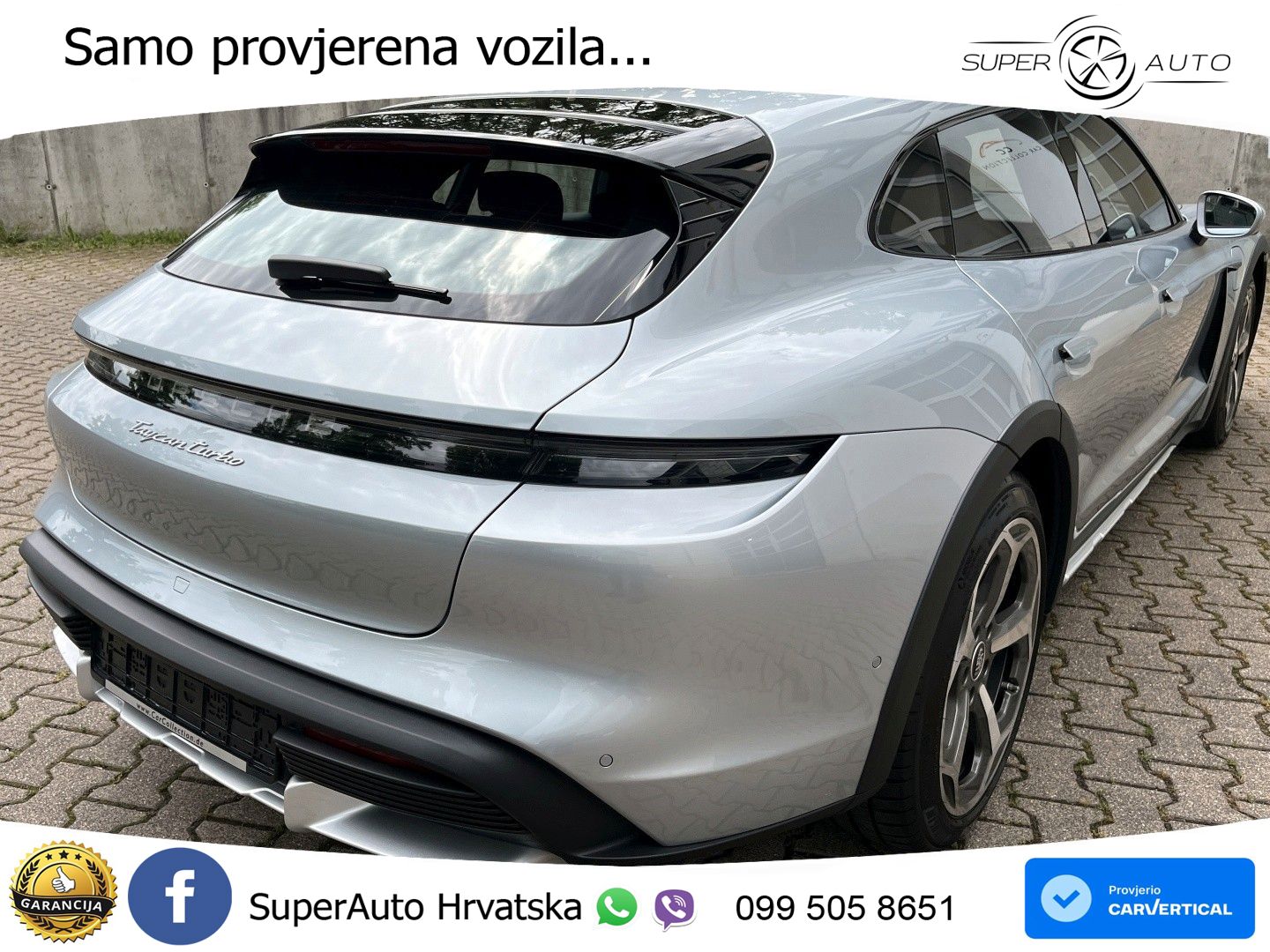 Porsche Taycan Cross Turismo Turbo 93.4 kWh (680 KS)