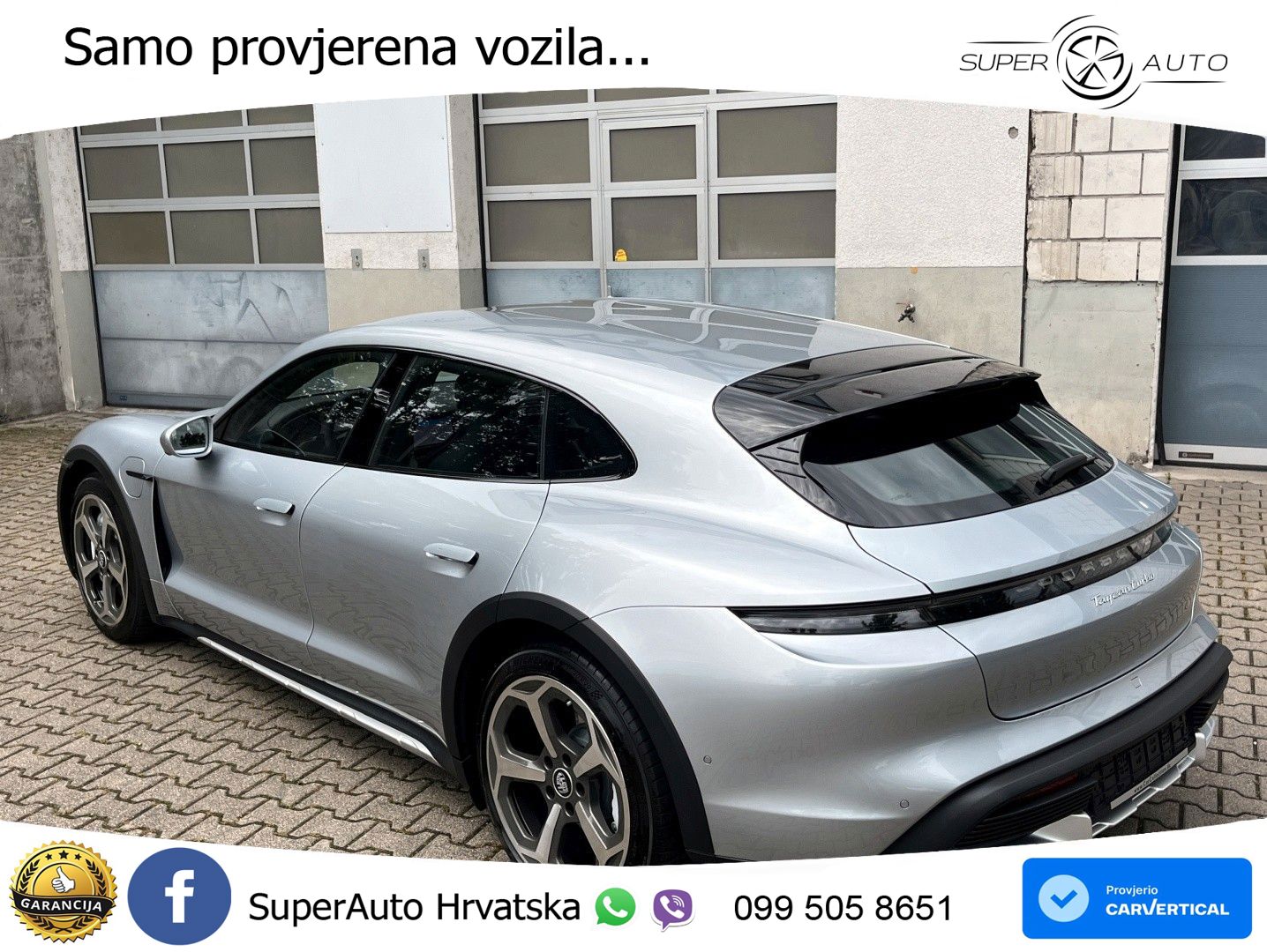 Porsche Taycan Cross Turismo Turbo 93.4 kWh (680 KS)