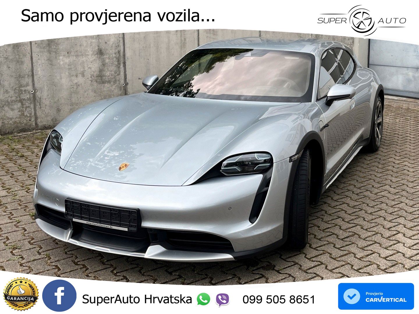 Porsche Taycan Cross Turismo Turbo 93.4 kWh (680 KS)
