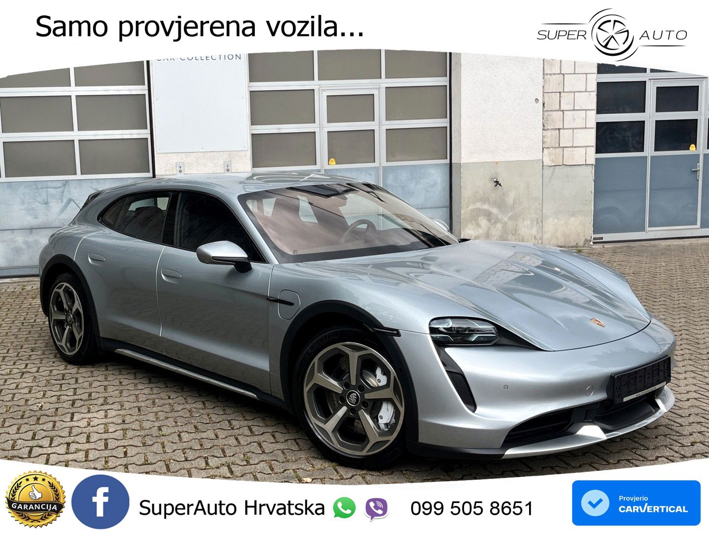 Porsche Taycan Cross Turismo Turbo 93.4 kWh (680 KS)