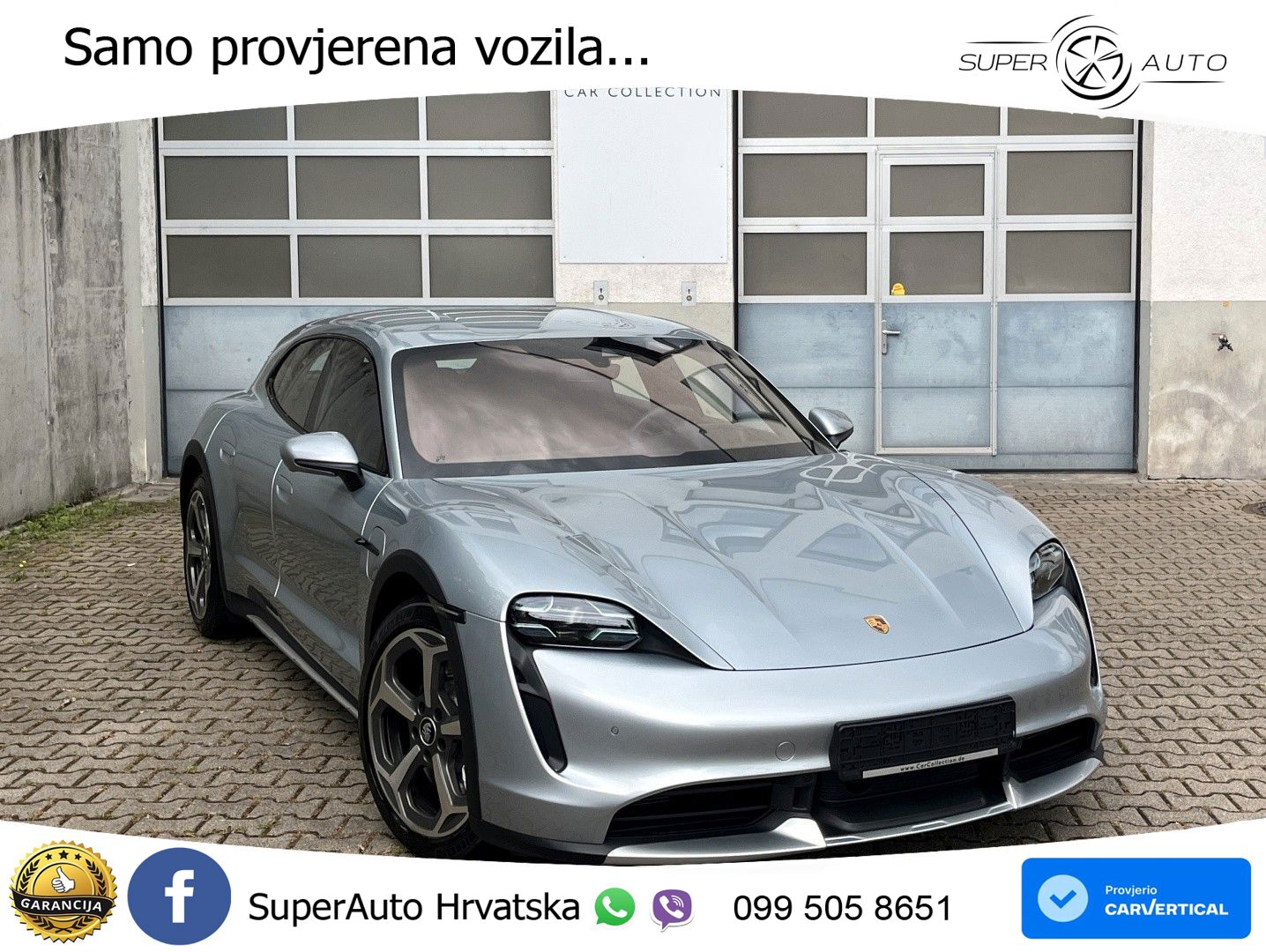 Porsche Taycan Cross Turismo Turbo 93.4 kWh (680 KS)