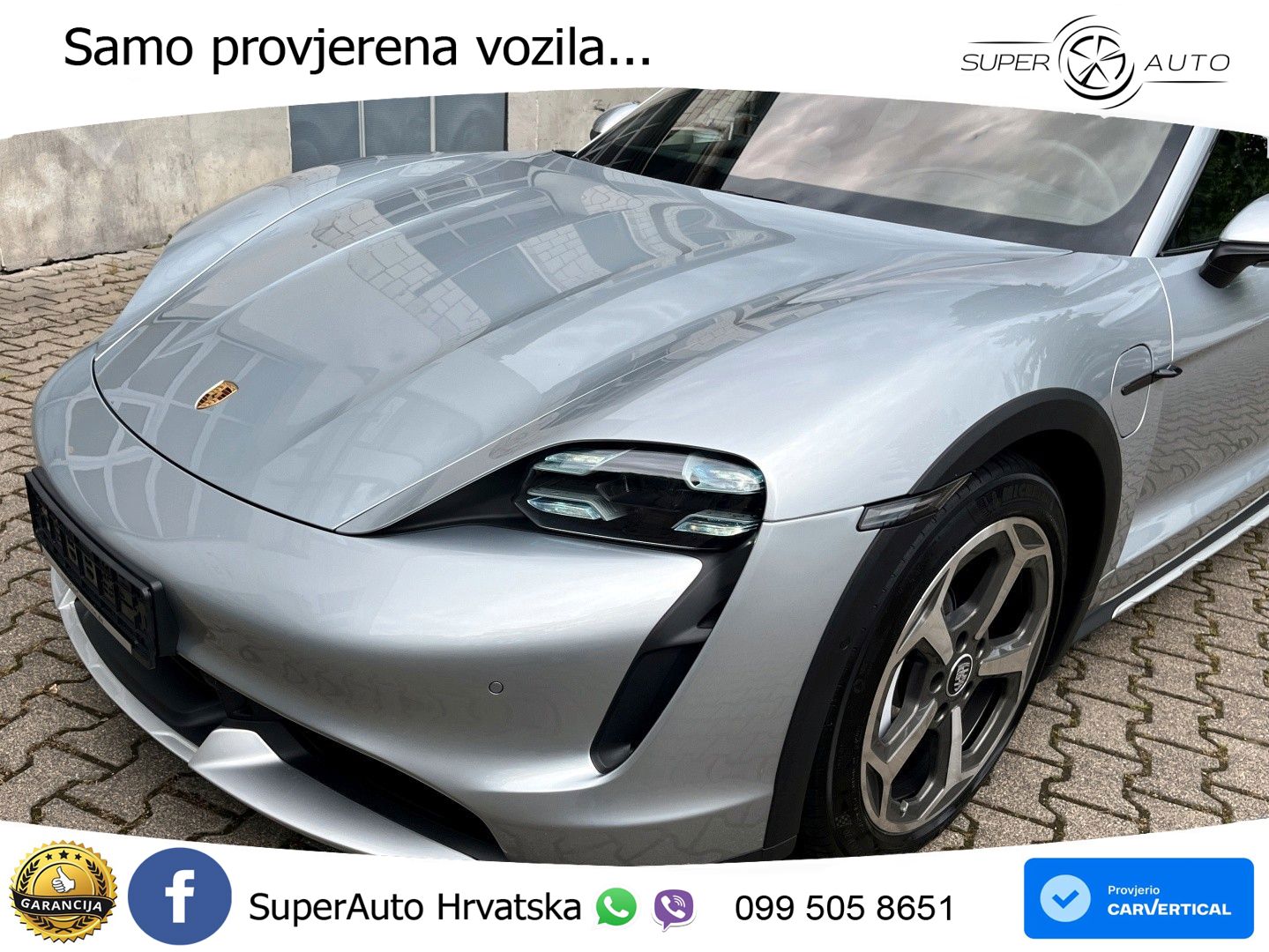 Porsche Taycan Cross Turismo Turbo 93.4 kWh (680 KS)