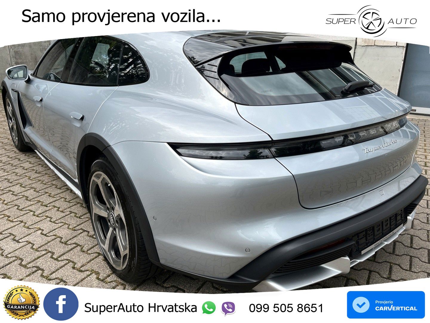 Porsche Taycan Cross Turismo Turbo 93.4 kWh (680 KS)