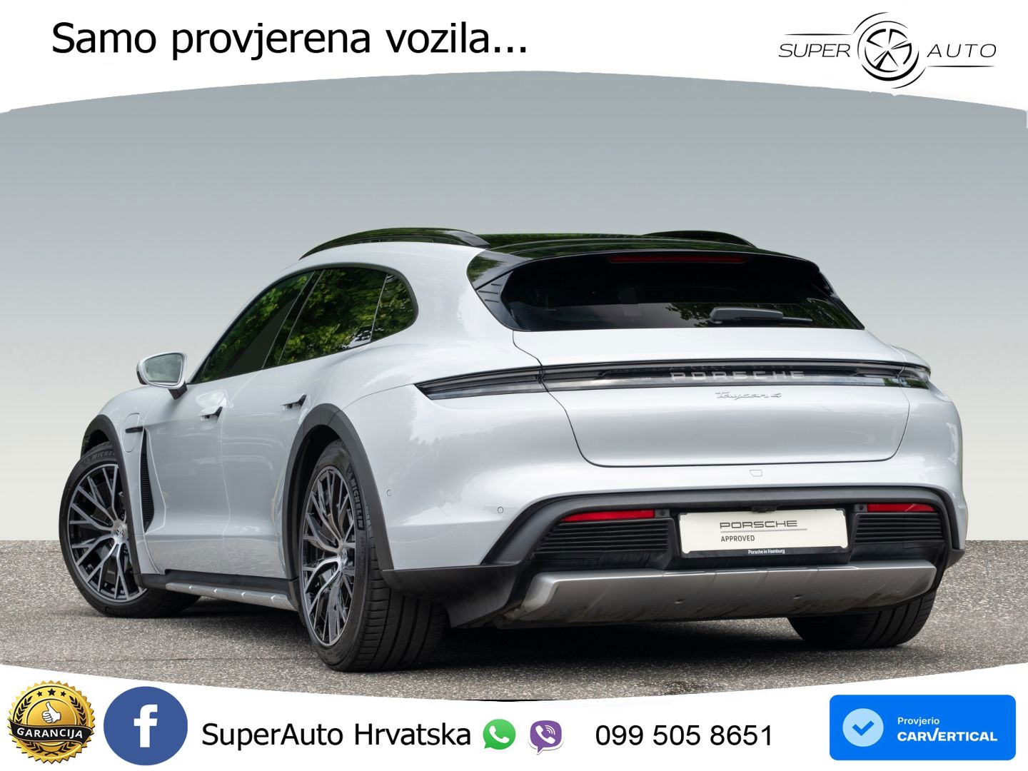 Porsche Taycan Cross Turismo 4 105 kWh (435 KS)