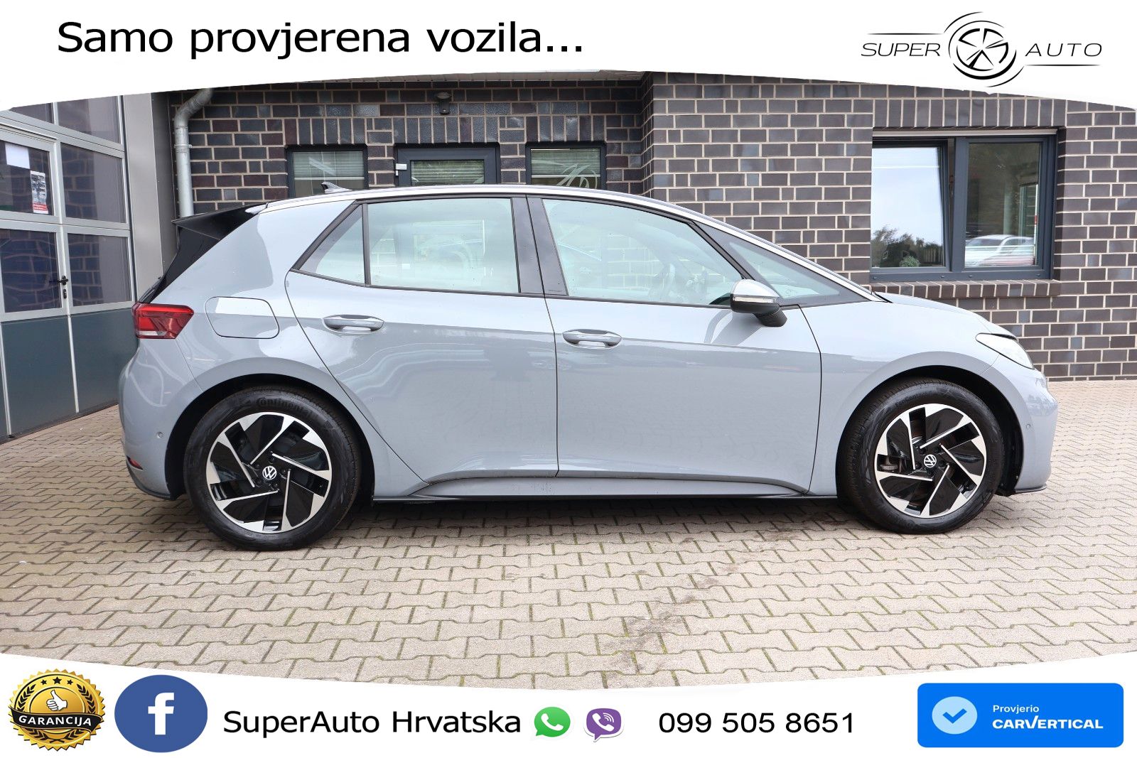 Volkswagen ID.3 Pro 62 kWh (204 KS) LED+GR SJED+ACC