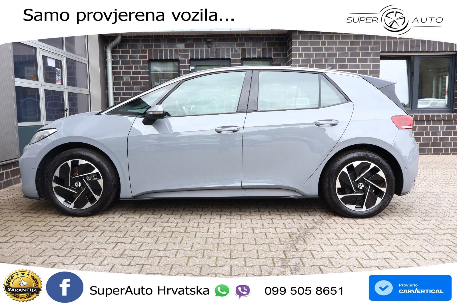 Volkswagen ID.3 Pro 62 kWh (204 KS) LED+GR SJED+ACC
