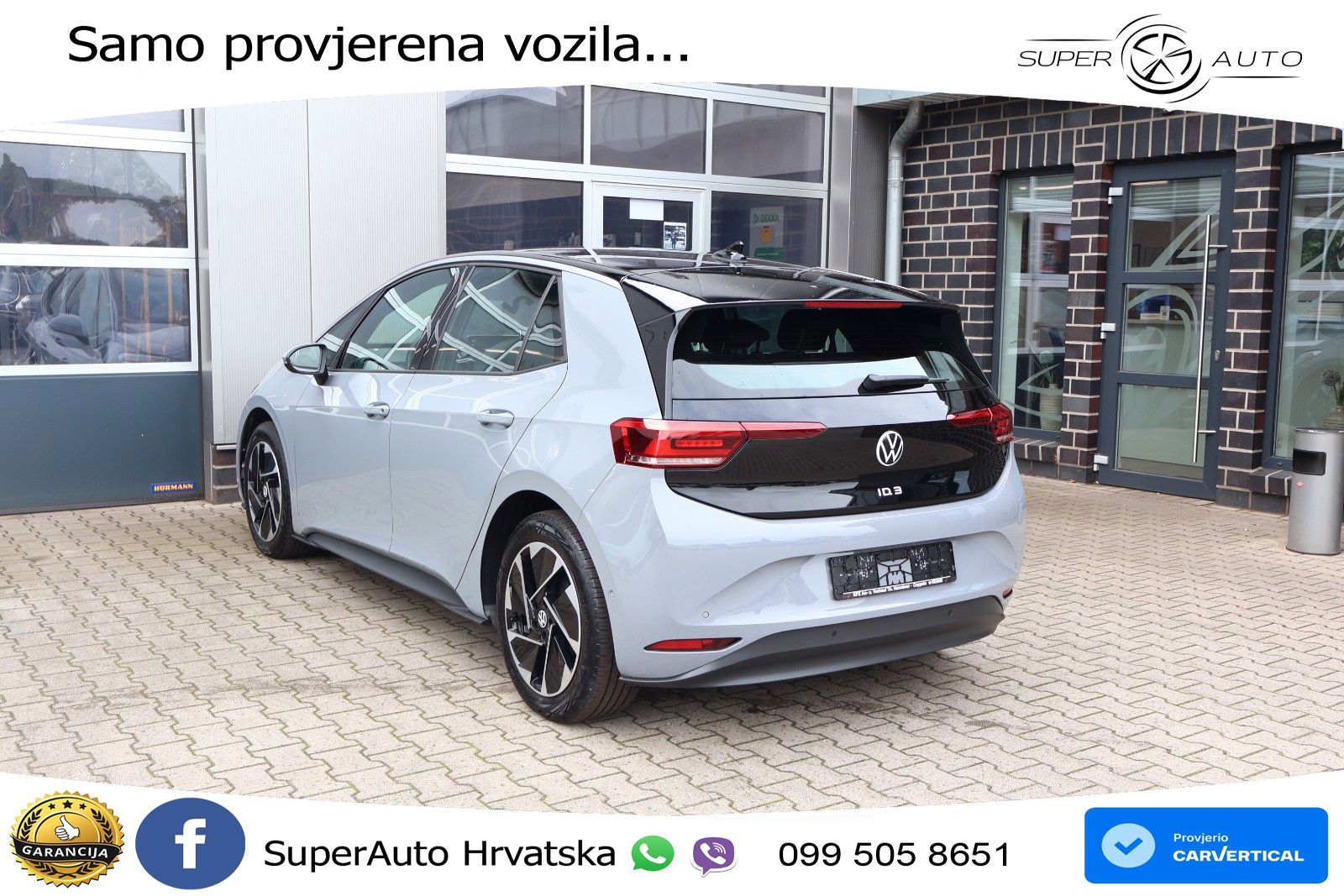 Volkswagen ID.3 Pro 62 kWh (204 KS) LED+GR SJED+ACC