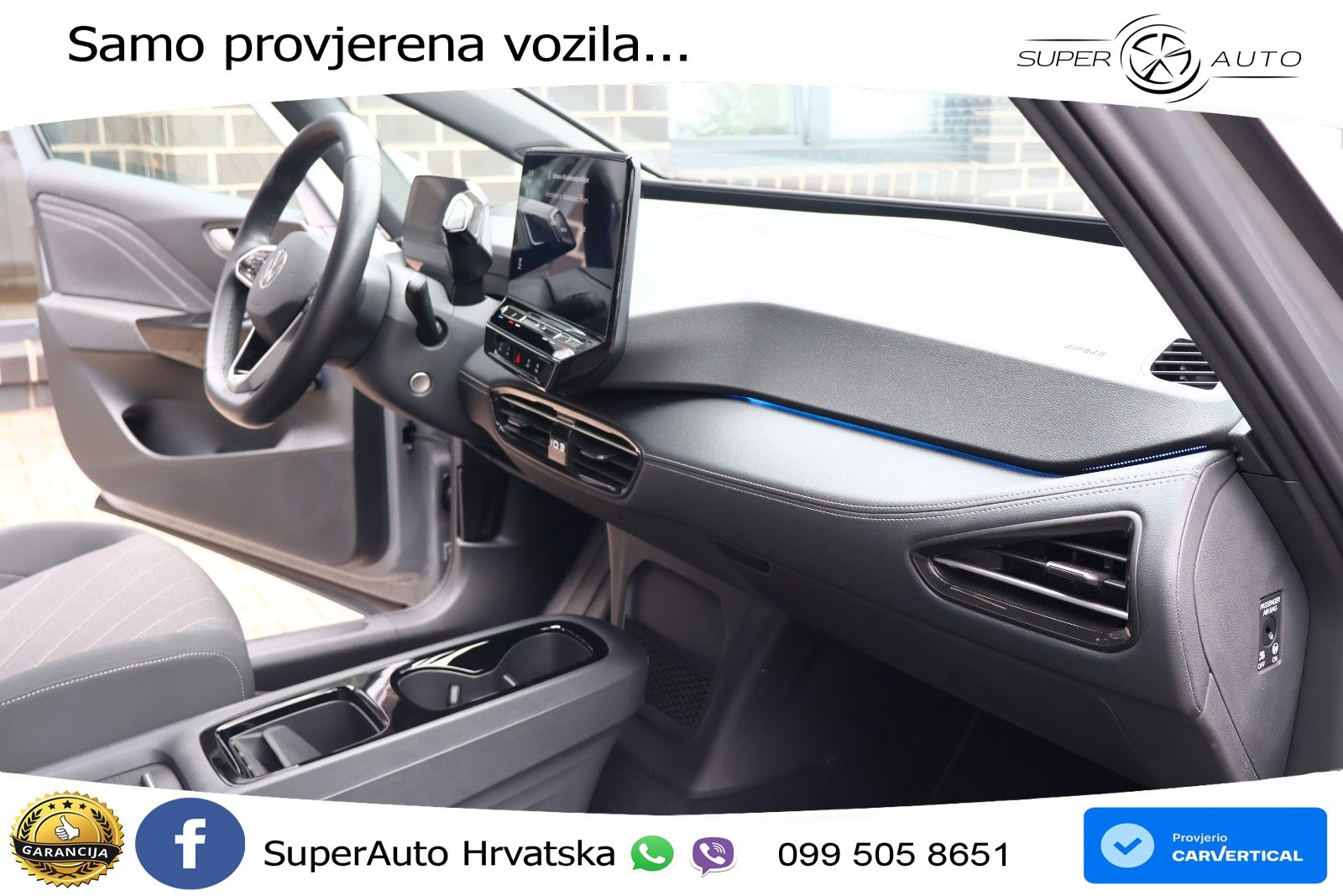 Volkswagen ID.3 Pro 62 kWh (204 KS) LED+GR SJED+ACC