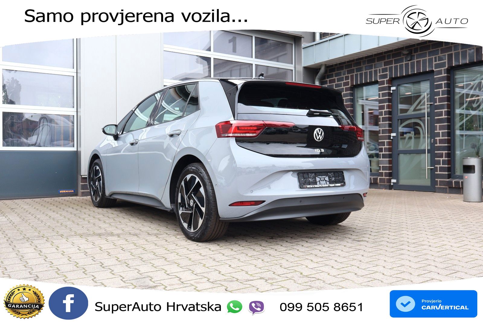 Volkswagen ID.3 Pro 62 kWh (204 KS) LED+GR SJED+ACC