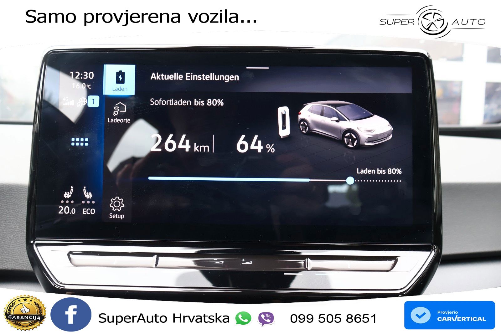 Volkswagen ID.3 Pro 62 kWh (204 KS) LED+GR SJED+ACC